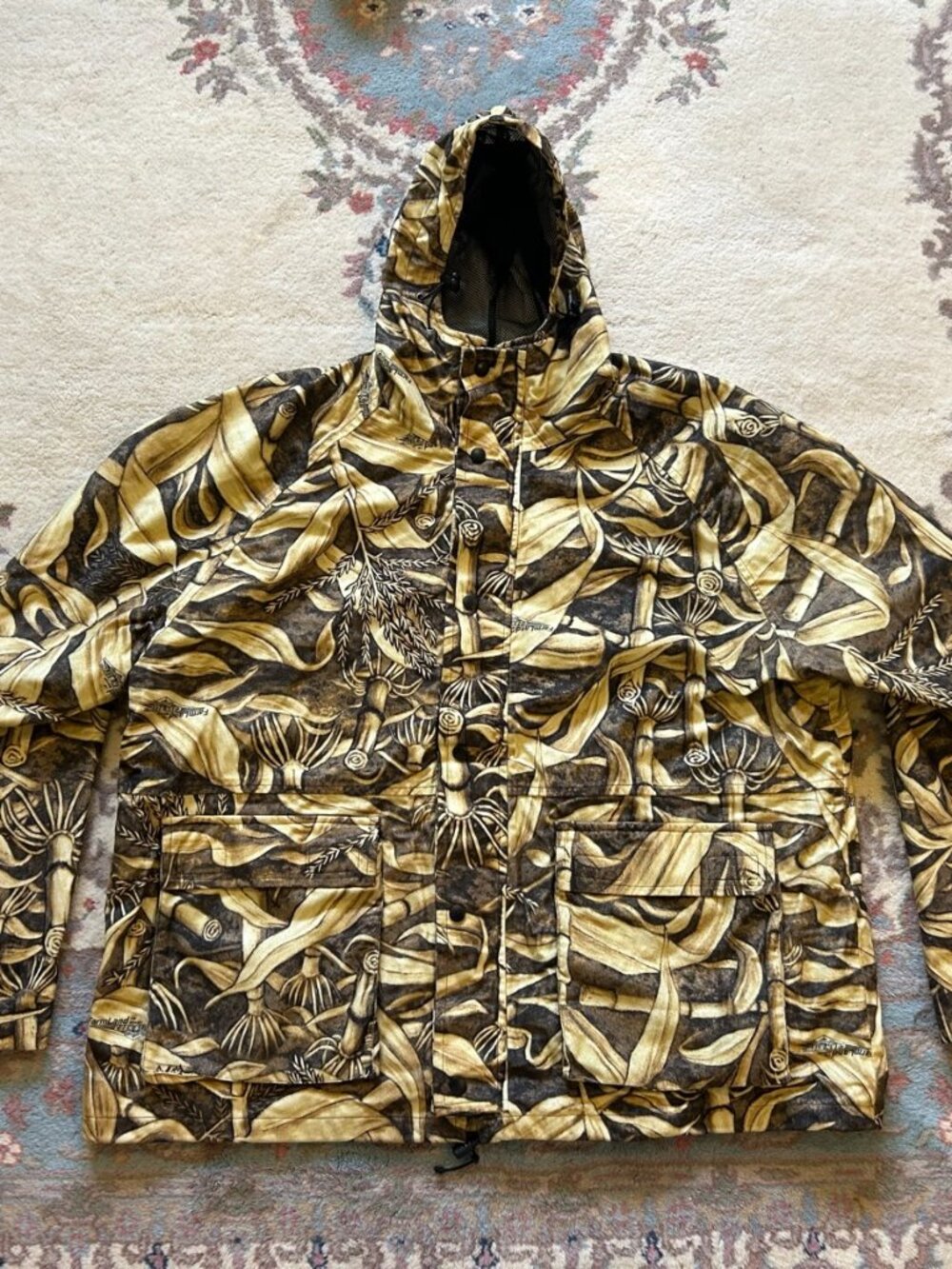 Wildfowler Outfitter Hooded Camo Parka Mens 2XL Waterfowl Hunting